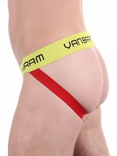 Мужские трусы джоки в черо-белую клетку Van Baam RT47388